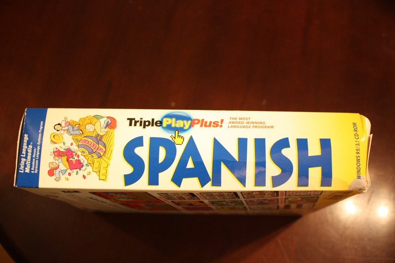 TRIPLE PLAY PLUS! SPANISH LIVING LANGUAGE MULTIMEDIA BRAND NEW WITH MIC FOR PC gallery