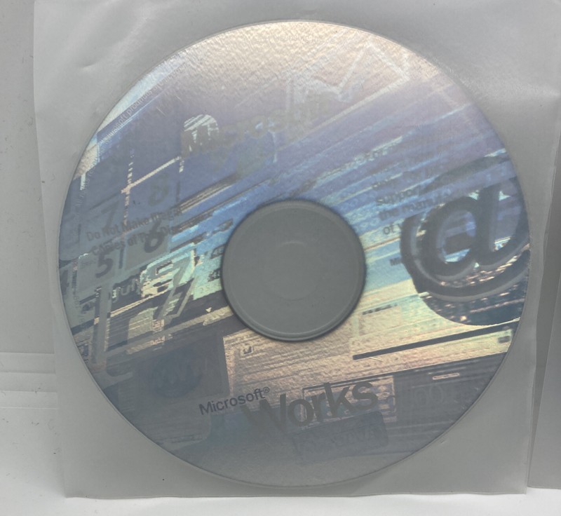 Microsoft Works 2000 And Money 2000 CD-ROM PC gallery