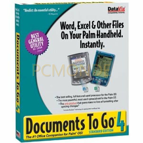 Dataviz Documents To Go 4.0 Standard Edition (765205-010376)