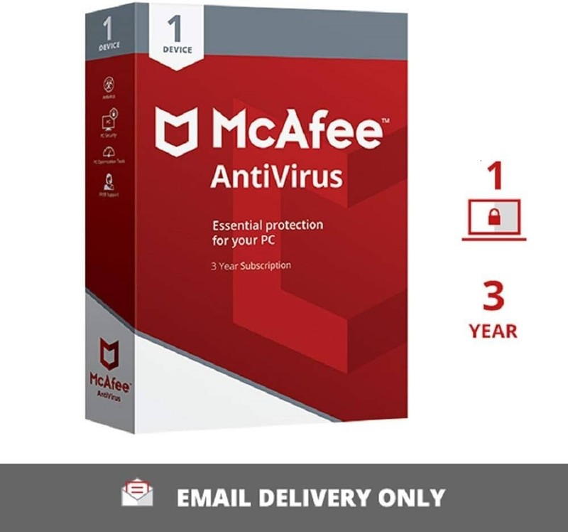 McAfee AntiVirus PC 1 Device 3 Years gallery