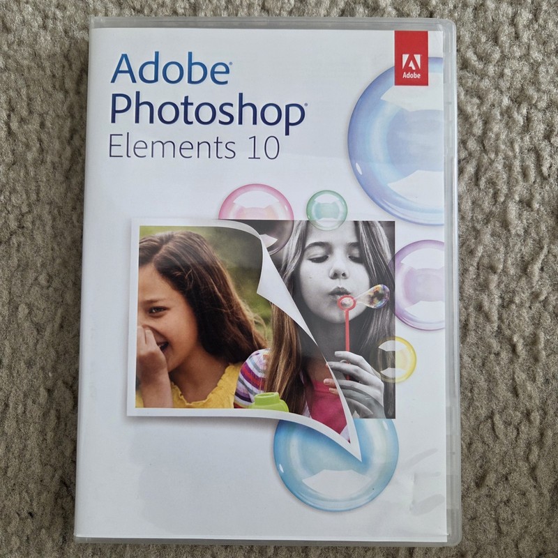 Genuine Adobe Photoshop Elements 10 DVD for PC Mac EXCELLENT with Serial Number gallery