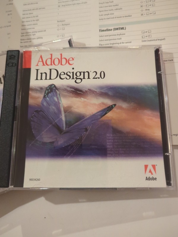 Vtg ADOBE DESIGN COLLECTION 1999 Photoshop 7.0 Indesign 2.0 Illus 10 Acrobat 6 gallery