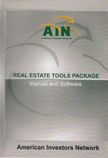 Real Estate Tools Package w/ Manual PC CD manage business taxes money planning