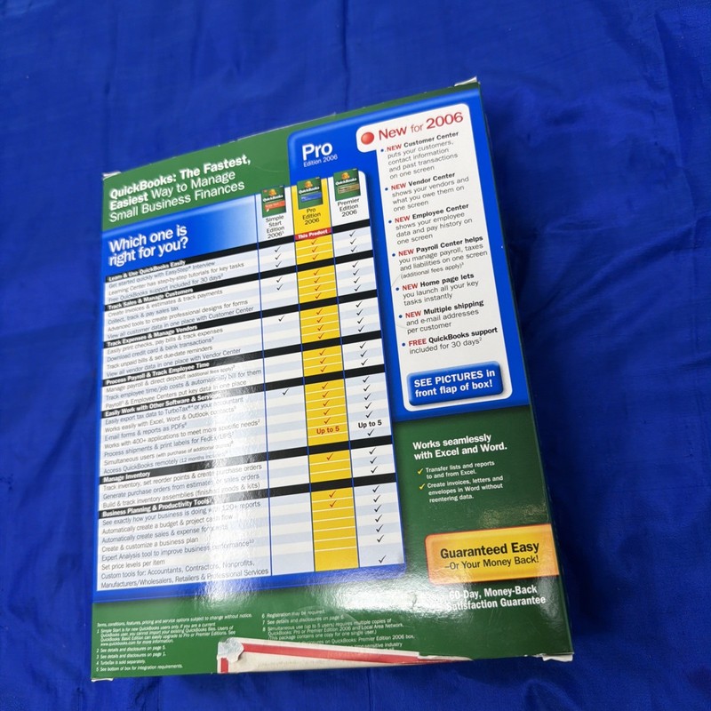 Intuit QuickBooks Pro Edition 2006 Small Business Financial Software - No Code gallery