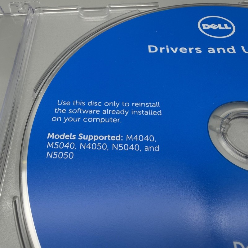 2012 Dell Inspiron Drivers And Utilities DVD 3WJG9 M4040 M5040 N4050 N5040 N5050 gallery