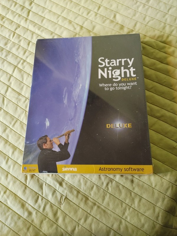 Sienna – STARRY NIGHT Deluxe PC/MAC CD-ROM SOFTWARE FOR MAC OS/WIN 95/ NT (NEW)