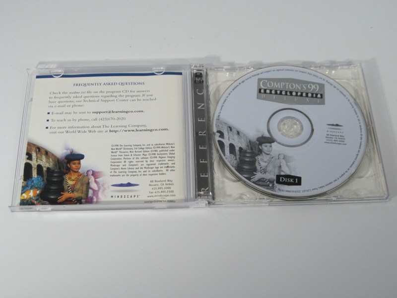 Compton's 99 Encyclopedia Deluxe Program Discs gallery