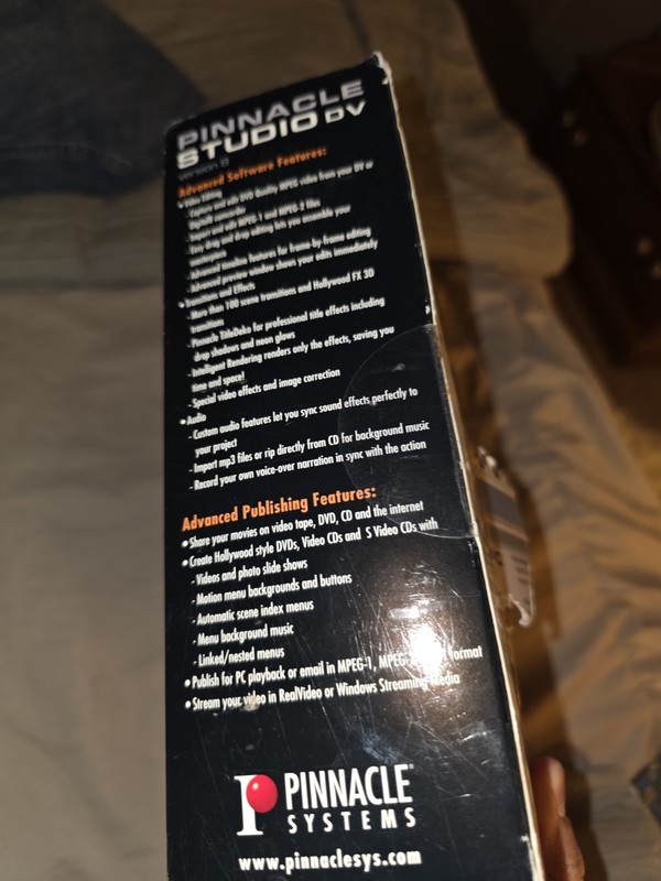 Pinnacle Studio DV Version 8 Professional Movie Making System gallery