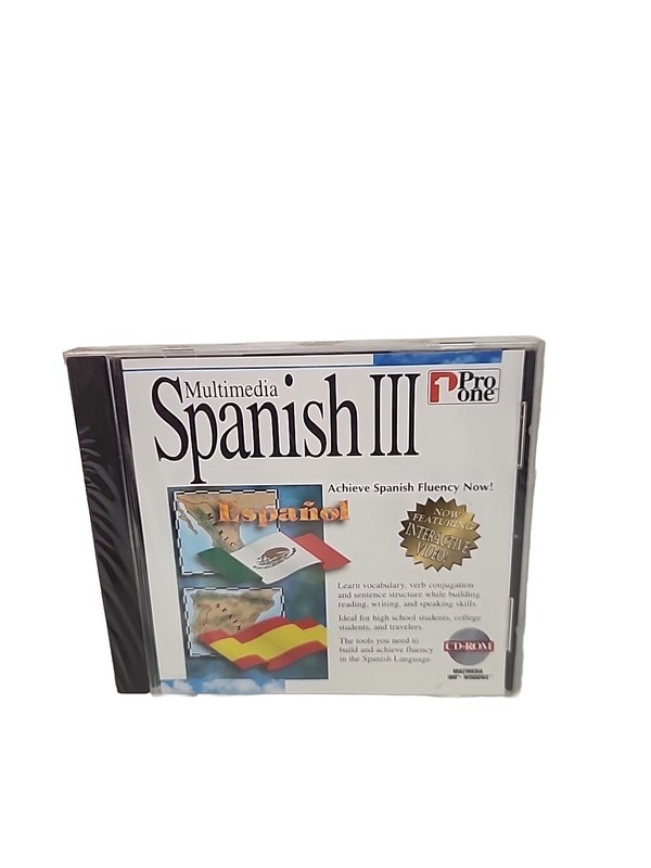 Spanish 2 Spanish 3 Spanish 4 Pro One Multimedia Learning CD gallery