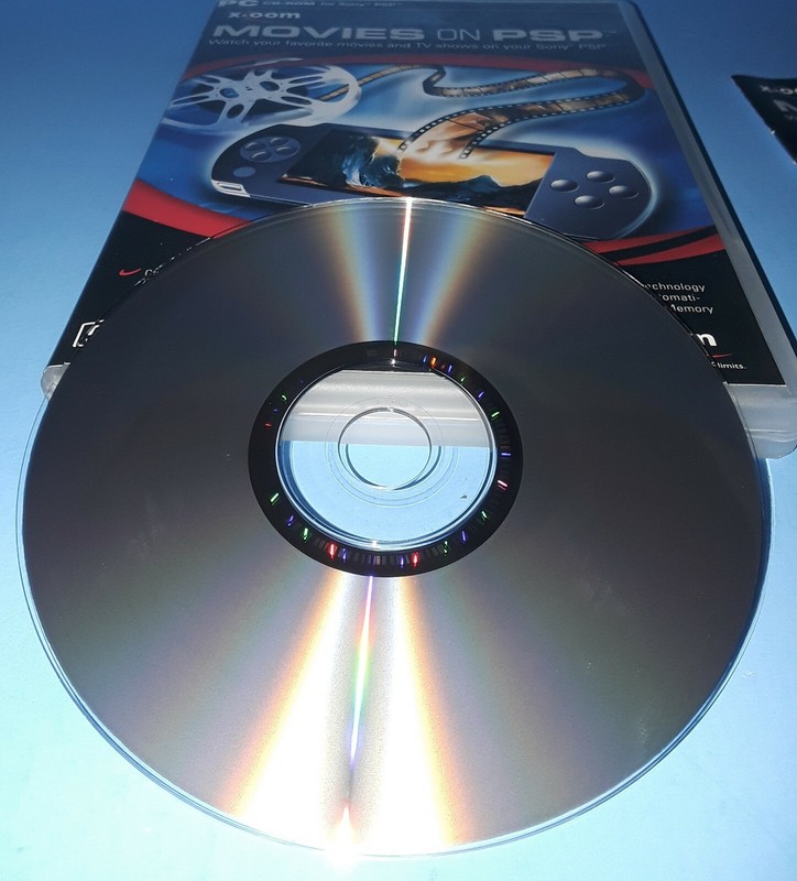 X-OOM - MOVIES ON PLAYSTATION PSP (Movies, Games, Music Transfer) - MINT Disc gallery