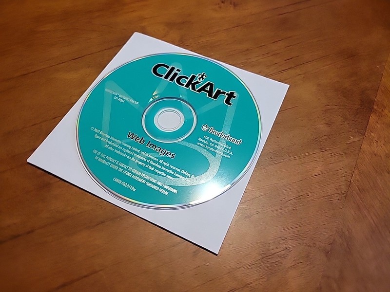 2002 Broderbund Windows ClickArt Web Images - PC CD-ROM Replacement Loose Disc gallery