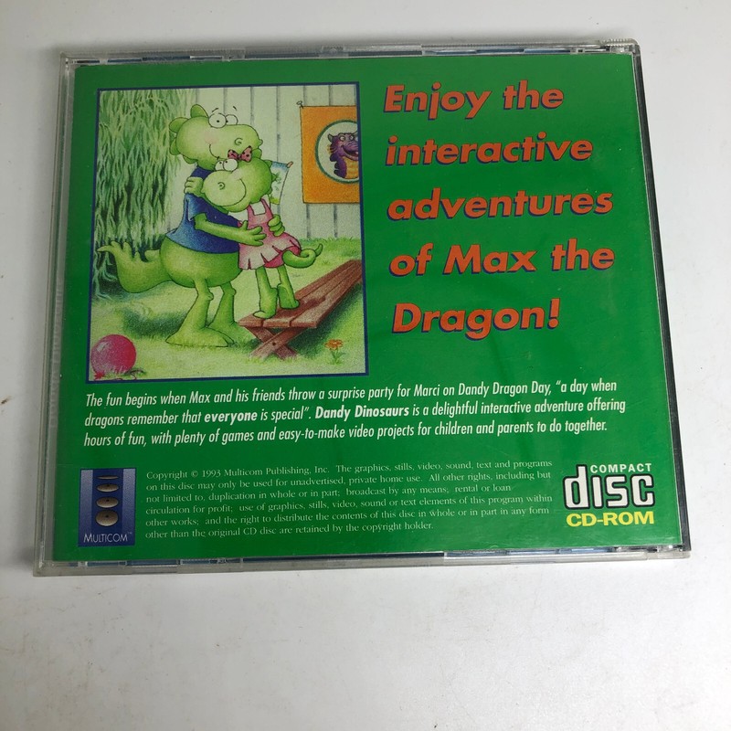 Dandy Dinosaurs Max the Dragon (CD ROM) gallery