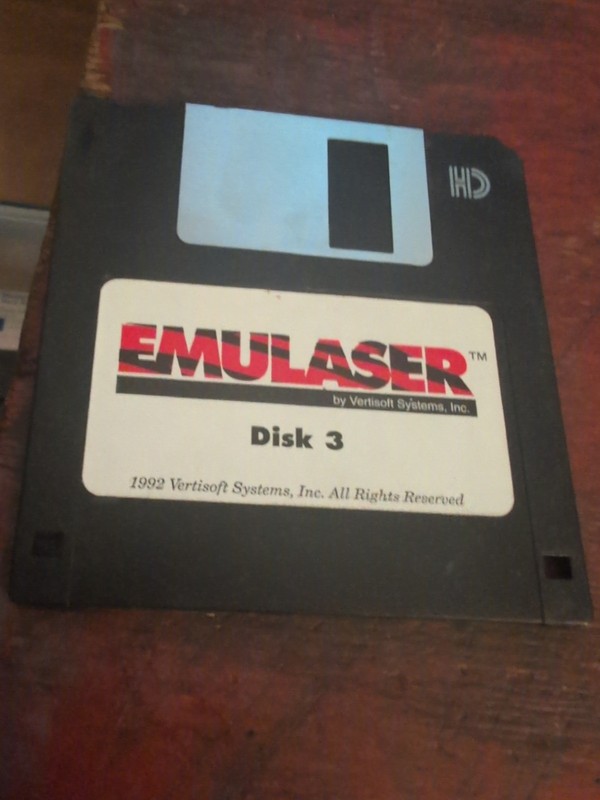 EMULASER - Upgrade Any Printer - Vintage Software (1992) - 3.5" Disk 1-3 gallery
