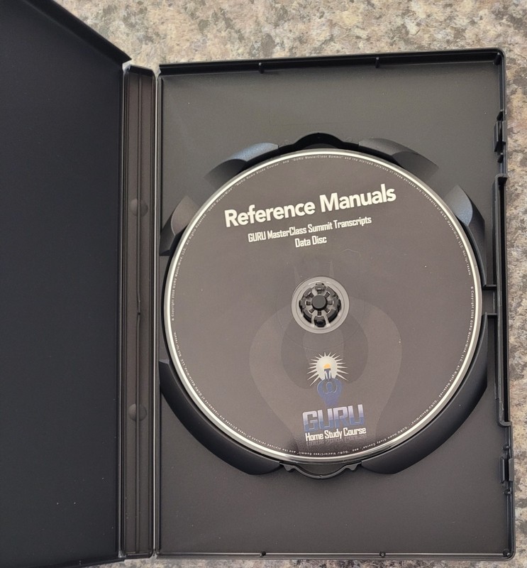 GURU MasterClass Summit Transcripts 2009 PC CD-ROM Home Study Course Data Disc gallery