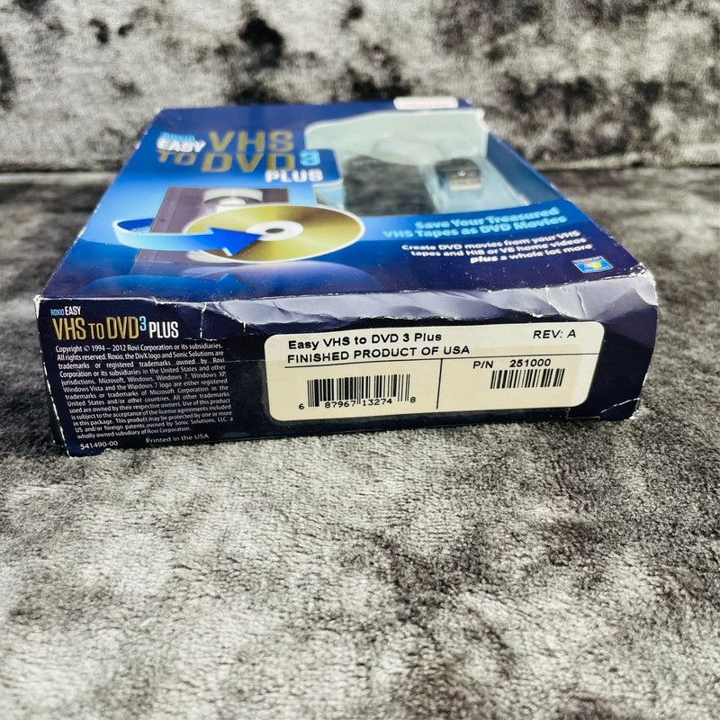 Roxio Easy VHS to DVD 3 Plus Converter - 251000 gallery