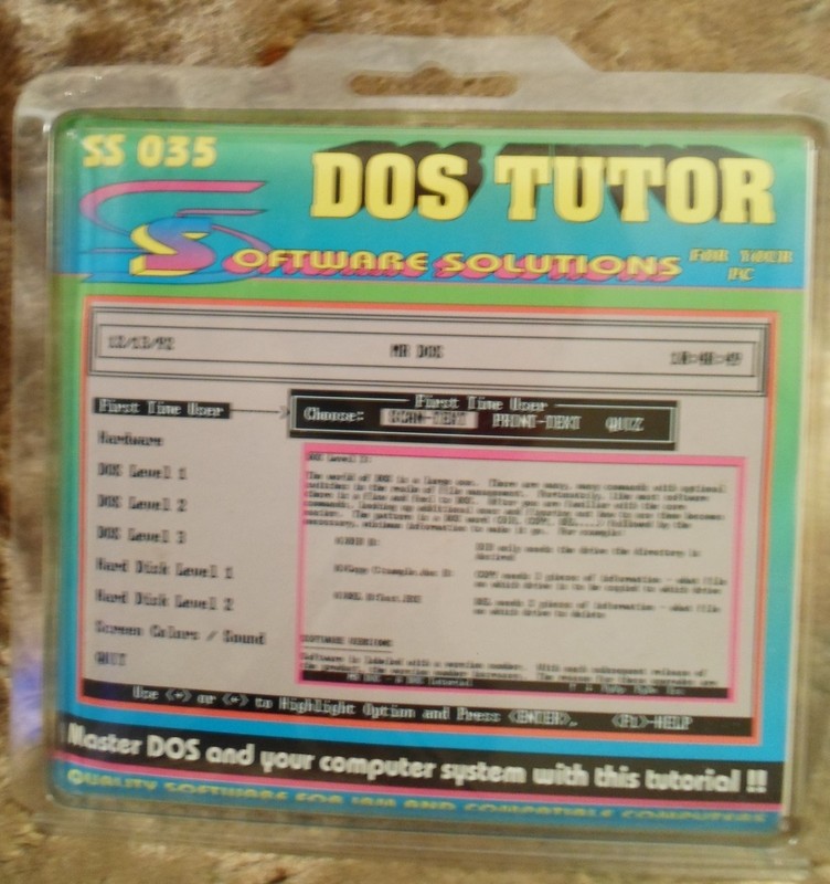 Vintage NEW 4 DOS Tutor Resume Master Make Money Mortgages Loans 5.25" Floppy gallery