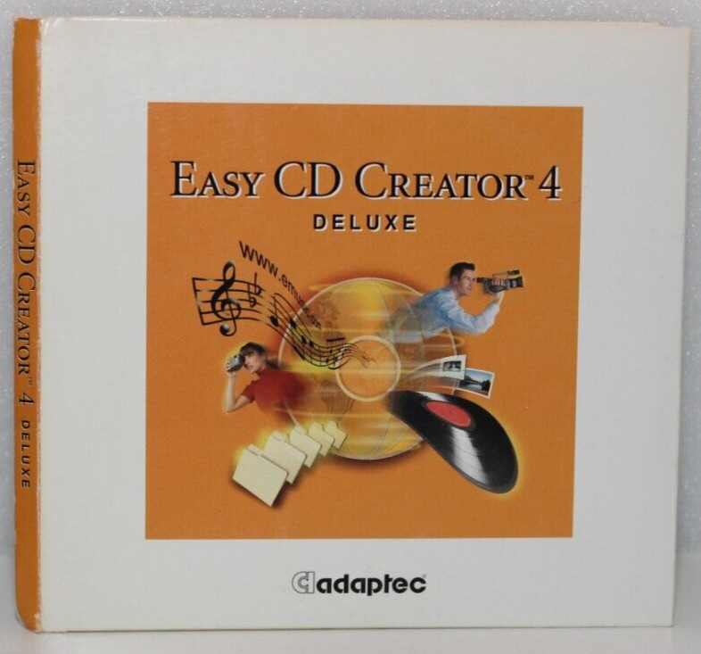 ADAPTEC EASY CD CREATOR 4 DELUXE VINTAGE SOFTWARE WINDOWS