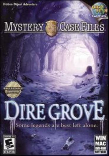 Mystery Case Files: Dire Grove PC MAC DVD seek find hidden object puzzle game!