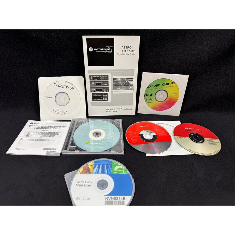 Motorola & Other Software & Booklets Bundle – Preowned