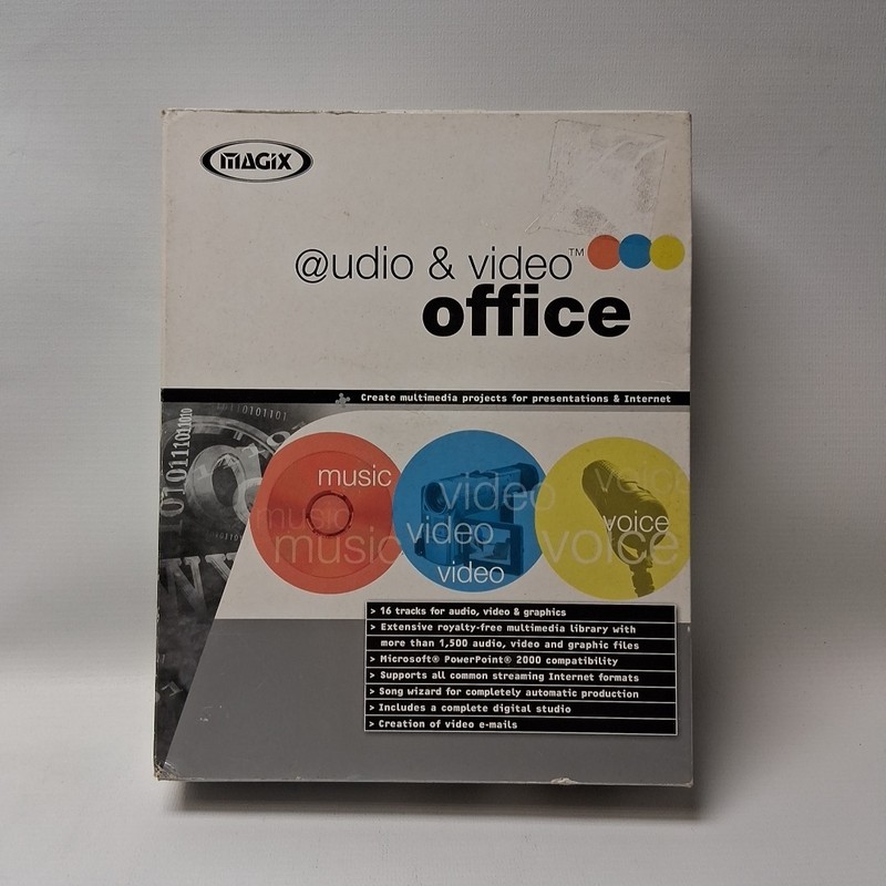 Magix Audio & Video Office Premium Boxed/Retail/Sealed