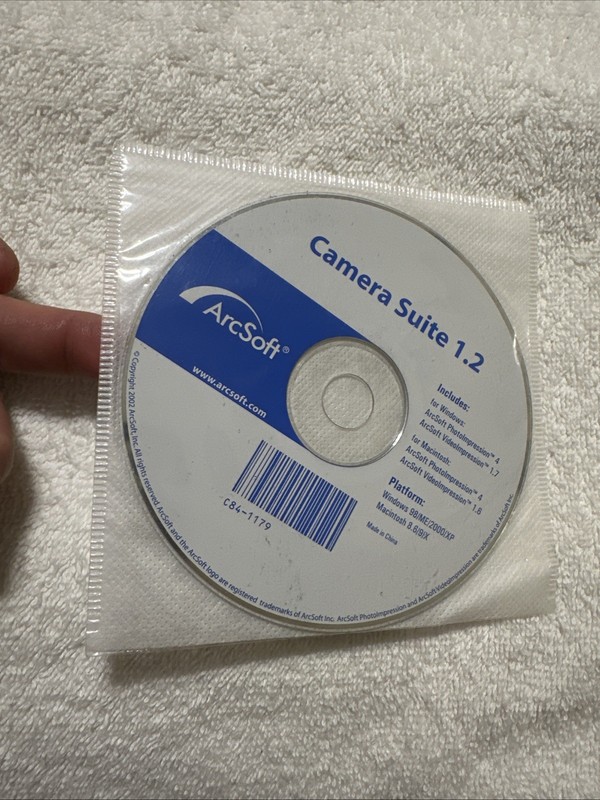 ArcSoft Camera Suite 2.0 CD Software Digital Camera New-Sealed