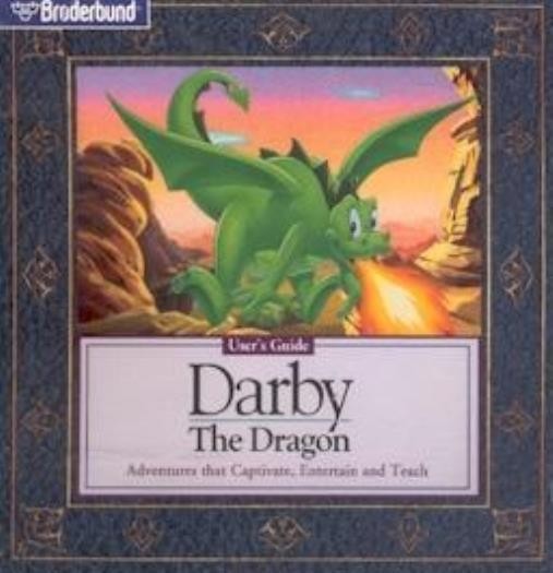 Darby The Dragon PC CD-ROM kid cartoon wizard spells adventure game! SEALED CASE