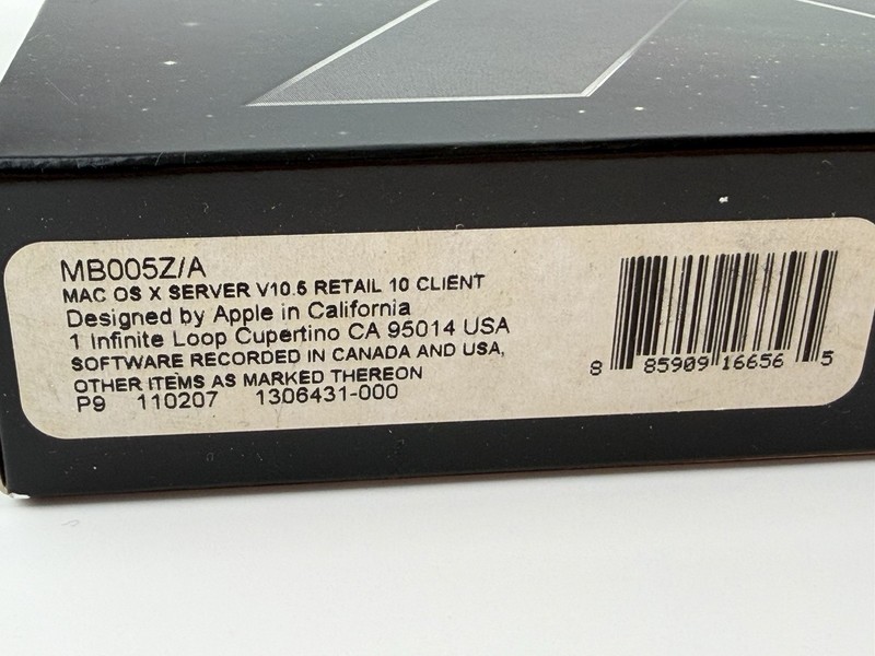 Apple Mac OS X Version 10.5 Leopard Server 10-Client License (MB005Z/A) gallery