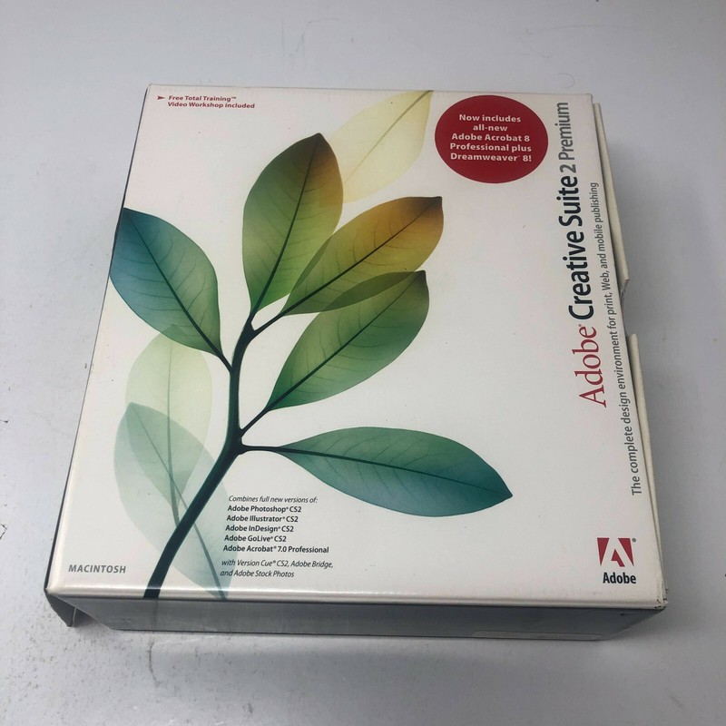 Adobe Creative Suite 2 Premium Windows Acrobat Professional 8 Booklet Serial Num