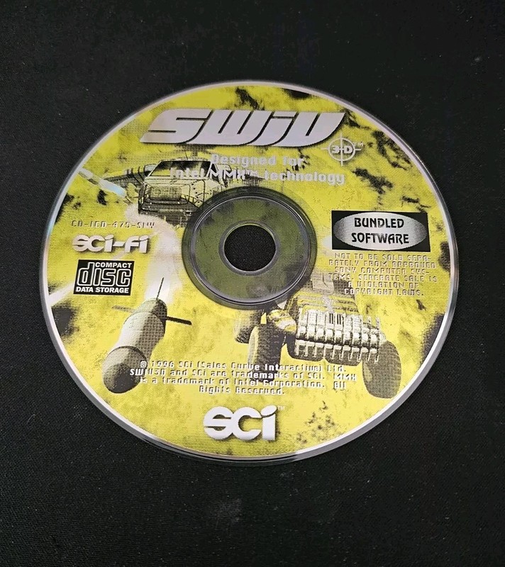 Swiv 3D Video Game CD-Rom 1996