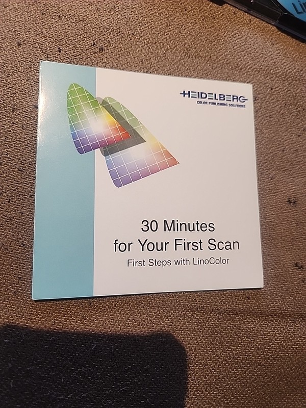 Heidelberg Linocolor Elite 5.1, ScanOpen ICC Lite 2.0, ScanLite 1.0 CD gallery