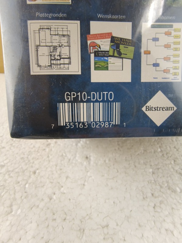 Corel Graphics Pack NL Big Box Sealed Dutch 32-Bit Design Software Windows 95 CD gallery