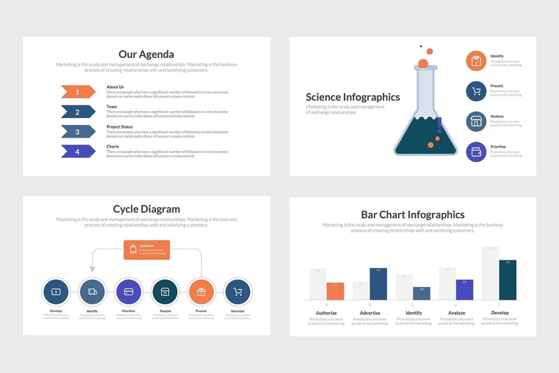 Digital Marketing Infographics Templates gallery