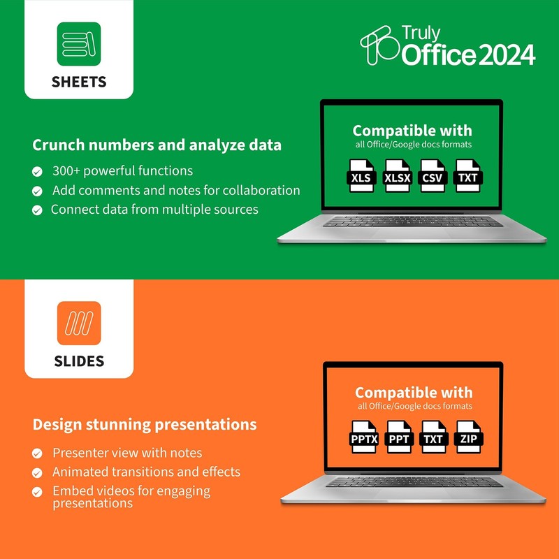 TrulyOffice 2024 Family License for Mac | 4 in 1 All Access TrulyOffice Suite... gallery