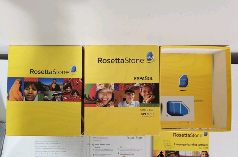 Rosetta Stone Espanol Spanish Latin America Level 1, 2, 3 Version 3 Read Desc gallery