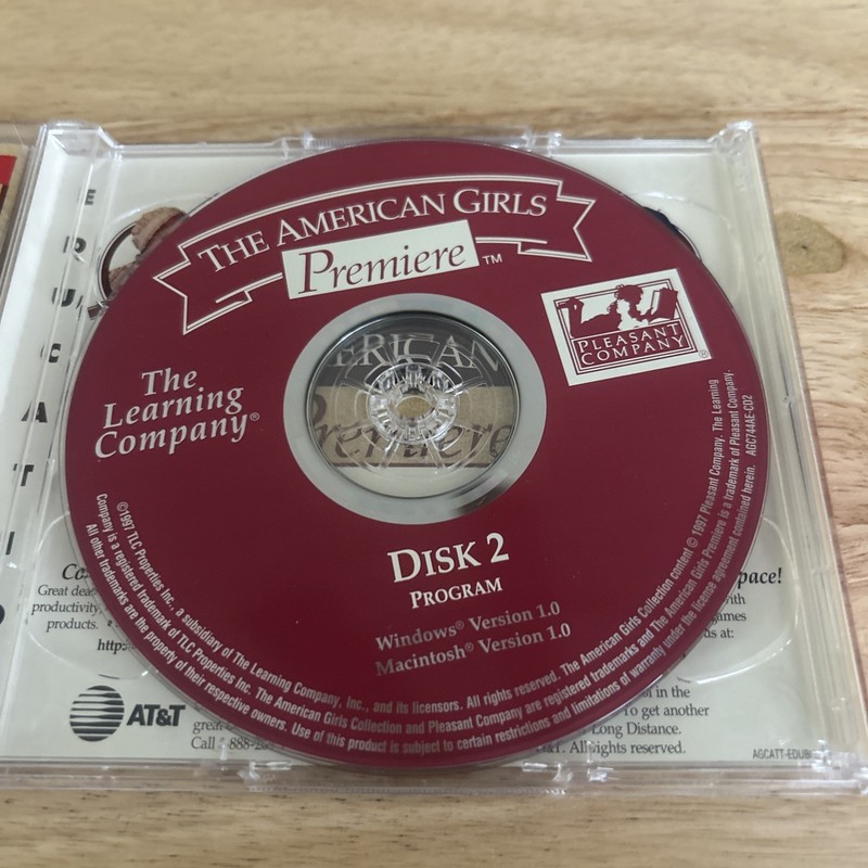 The American Girls Premiere 2nd Edition (PC CD-ROM, 2 Discs)Ages 8-12, Learning gallery