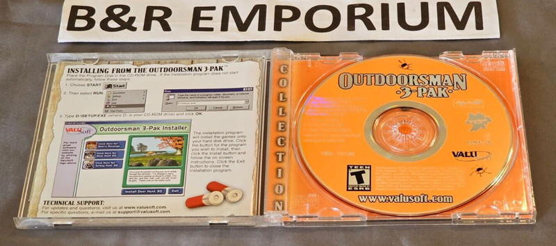Outdoorsman 3-Pak: Turkey/Deer Hunt 3D, Revenge - (2001 ValuSoft) - Used CD-ROM gallery