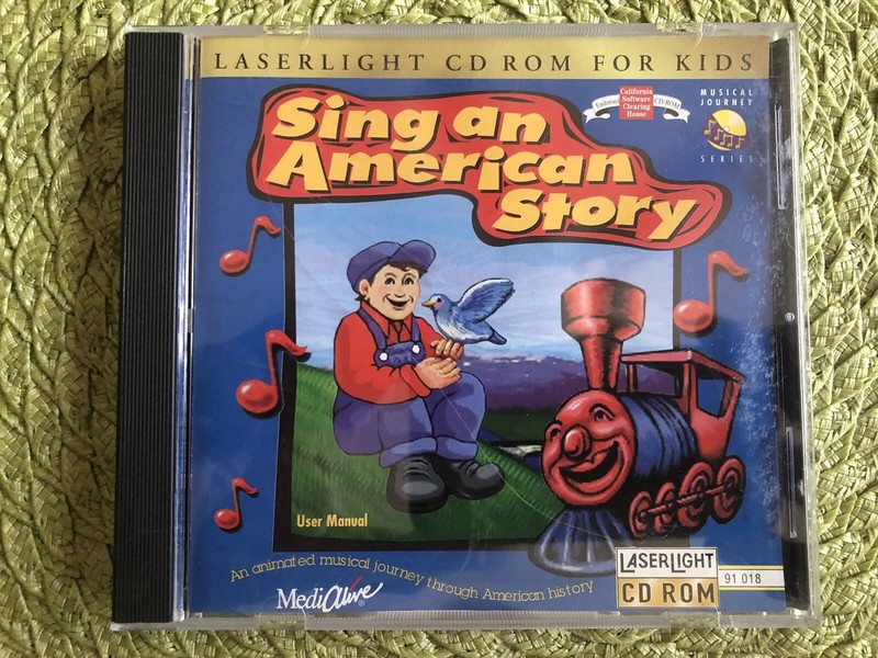 Sing An American Story Musical Journey Series LaserLight CD-ROM