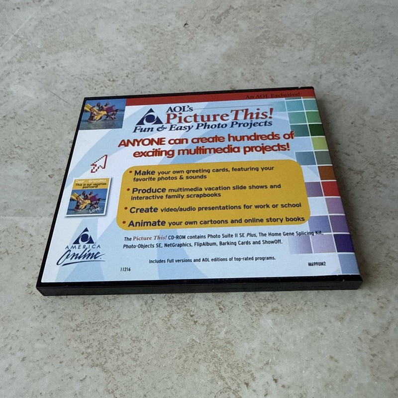 AOLs Picture This Fun & Easy Photo Projects Windows 95/98 gallery