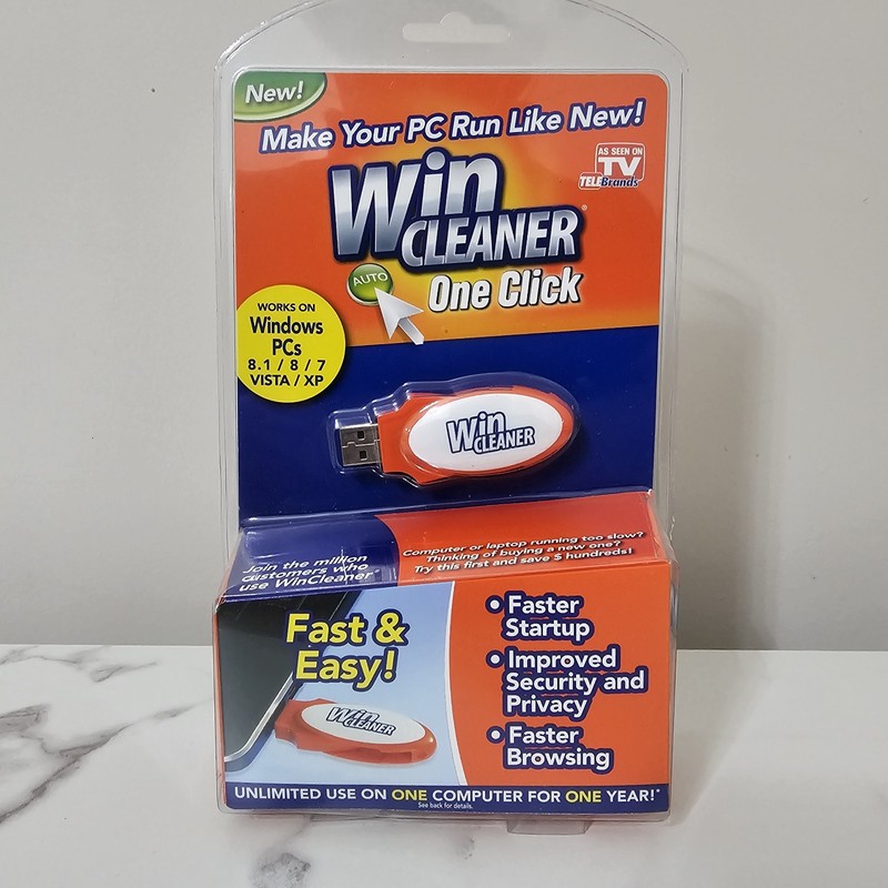 Win Cleaner One Click Professional USB Computer Clean Repair For PC Laptop