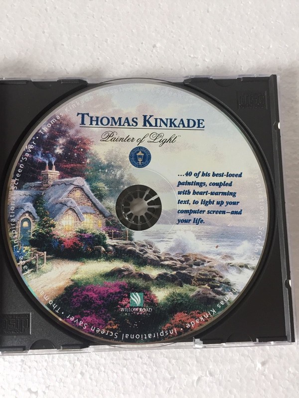 Thomas Kinkade Painter Of Light Inspirational Screen Saver PC CD-ROM Windows 95 gallery