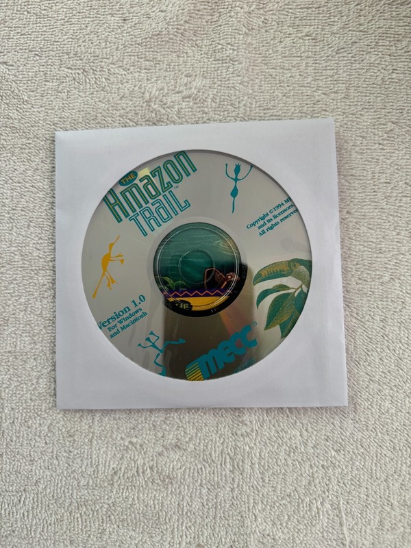The Amazon Trail PC CD-Rom for Windows 95/98/3.1 & Macintosh