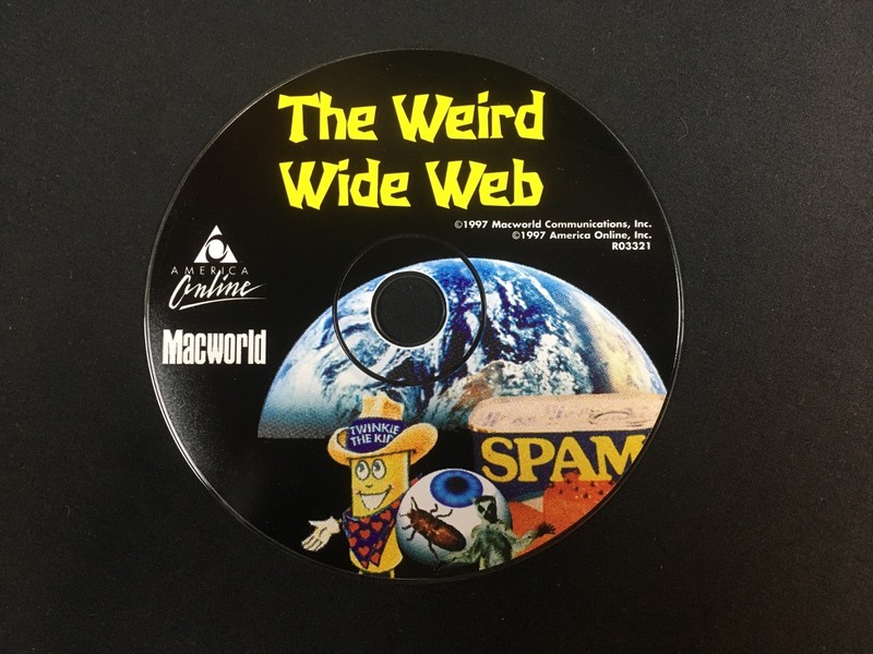 1997 The Weird Wide Web CD-ROM - Macworld / AOL - Macintosh Classic OS gallery