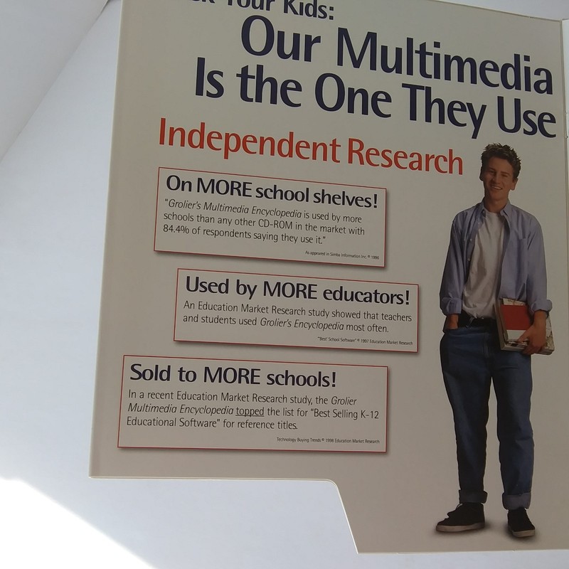 Grolier Multimedia Encyclopedia Deluxe 2-CD Edition 2000 #1 in Schools Education gallery