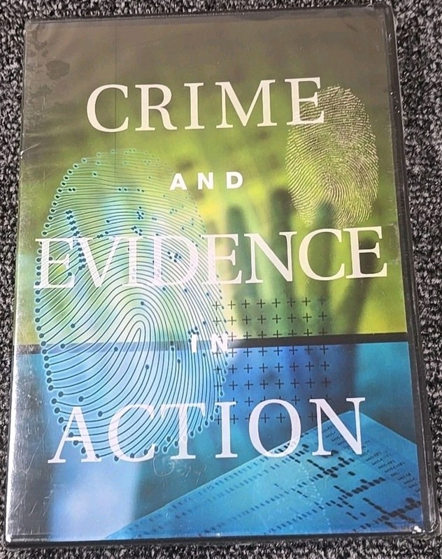 Crime And Evidence In Action CD ROM A Realistic View Of Crime Scenes
