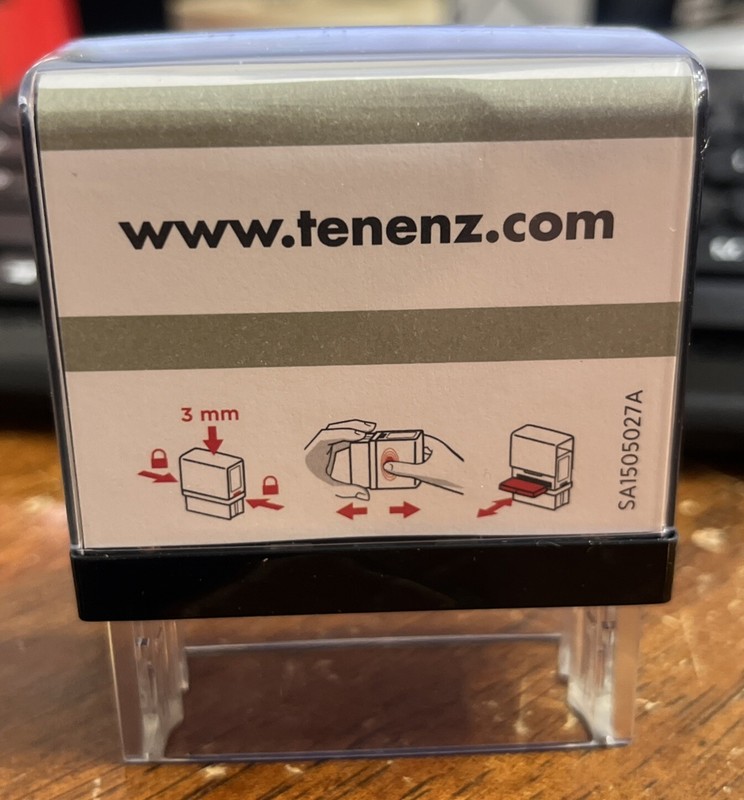 Tenenz Tax & Accounting Products 2000 Plus “COPY” Stamp With Open Box Red Ink gallery