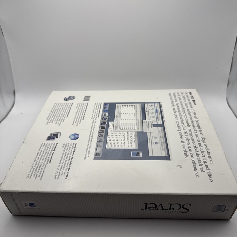 Apple Mac OS X Server 10.1. Unlimited new open box gallery