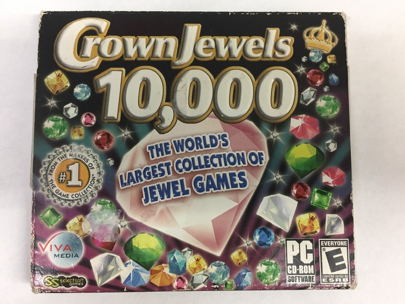 Crown Jewels 10,000 World’s Largest Collection Game,(PC)**New, Free Shipping **