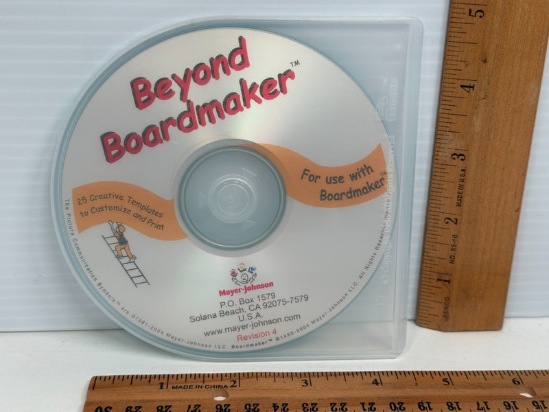 Beyond Boardmaker 25 Templates Customize Print Mayer-Johnson
