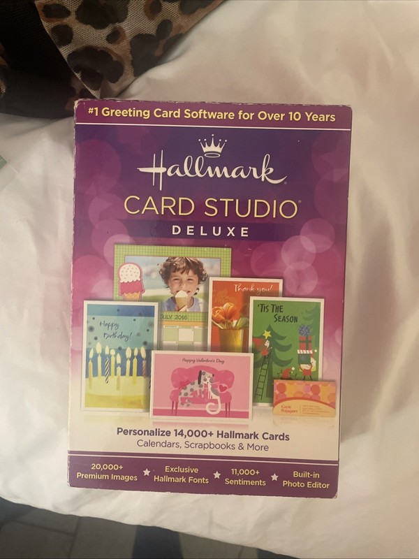 Sealed 2013 Hallmark Card Studio Deluxe Software Self Personalization Suite gallery