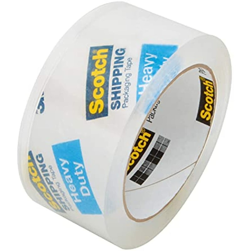 Scotch Heavy Duty Packaging Tape, 1.88" x 54.6 yd, Designed for Packing, gallery
